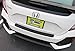 Rear Bumper Protector Fits 2016 2017 2018 2018 Honda Civic Hatchback