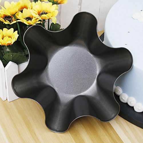 TXIN Nonstick Tortilla Pan Set, 4pcs Thicken Steel Taco Salad Bowl Makers Tortilla Shell Makers Food Grade Safety - Thumbnail 4