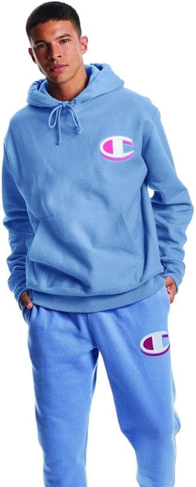 Champion LIFE Men's Reverse Weave Po Hood: Clothing