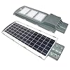 NAIZY Solar straatlamp 60W LED bewegingsmelder Light Waterdicht voor buiten straatverlichting buitenparkeerplaats – 60W…