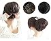 Onedor® Synthetic Big Hair Bun Ponytail Extension Chignon Hair Piece Wig (6#-Medium Chestnut Brown)