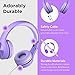 New! LilGadgets Connect+ PRO Kids Premium Volume Limited Wired Headphones with SharePort (Children) – Purplethumb 3