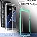 Galaxy S7 Edge Case, COVRWARE [Iron Tank] w/ [Screen Protector] Heavy Duty Full-Body Rugged Holster Armor [Brushed Metal Texture] Case [Belt Clip][Kickstand], Teal