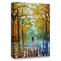 Canvas Wall Art Vintage Oil Painting Canvas Prints Home Artwork Decoration for Living Room,Bedroom - 12x18 inches