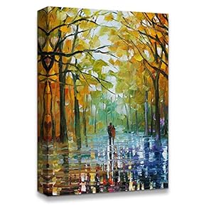 Vintage Oil Painting Home Artwork for Living Room Bedroom