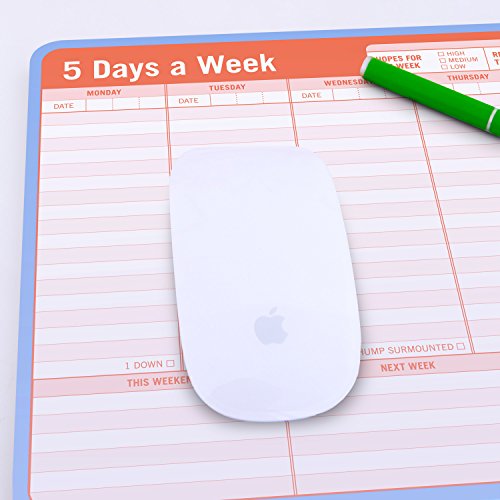 Knock Knock 5 Days a Week Paper Mousepad