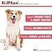 K-Plus Potassium Citrate Plus Cranberry Supplement for Dogs - UTI Remedy Chewable Tablets - Supports Bladder Health - For Every Dog Breed (100 Tabs)