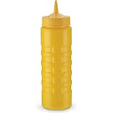 Traex 4932-08 Yellow 32 Ounce Single Tip Squeeze Dispenser