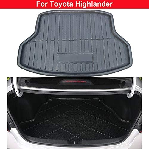Yonghai 1pcs New Boot Mat Boot Tray Rear Trunk Cargo Liner Cargo Mat Car Rear Luggage Cover Mat For Highlander 2014 2015 2016 2017 2018 2019 2020