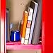 It's Academic LockerMate Adjust-A-Shelf Locker Shelf, Easy to Use, Extends to Fit Your Locker, Pink