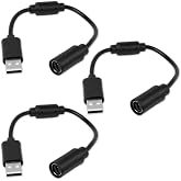 USB Breakaway Cable for Xbox 360, Rocksmith Real Tone Cable, Xbox Controller Cord, Xbox USB Adapter, Guitar Hero Dongle , Compatible with Logitech G920 G923 G27 &amp; Thrustmaster 458 Spider Racing Wheel