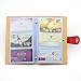 Business Card Holder Book PU Leather 240 Name Cards Organizer (Red)