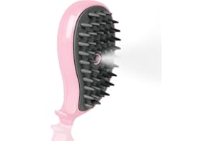 Nepfaivy Cat Steam Brush for Shedding - Spritz Defur Comb for Cats, Steamy Dog Hair Brush for Indoor Cats Massage, Pet Water Steam Spray Grooming Comb, Dog Steam Brush