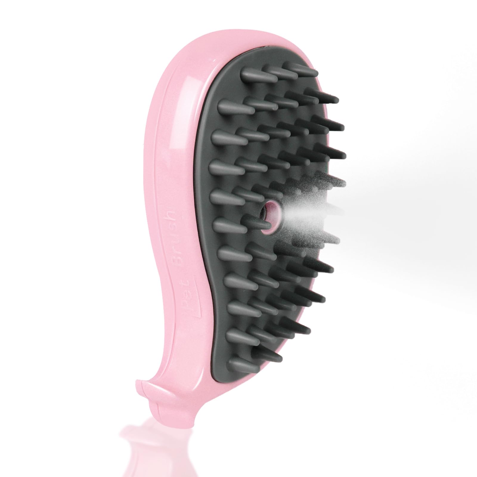 Photo 1 of Nepfaivy Cat Steam Brush for Shedding - Spritz Defur Comb for Cats, Steamy Dog Hair Brush for Indoor Cats Massage, Pet Water Steam Spray Grooming Comb, Dog Steam Brush