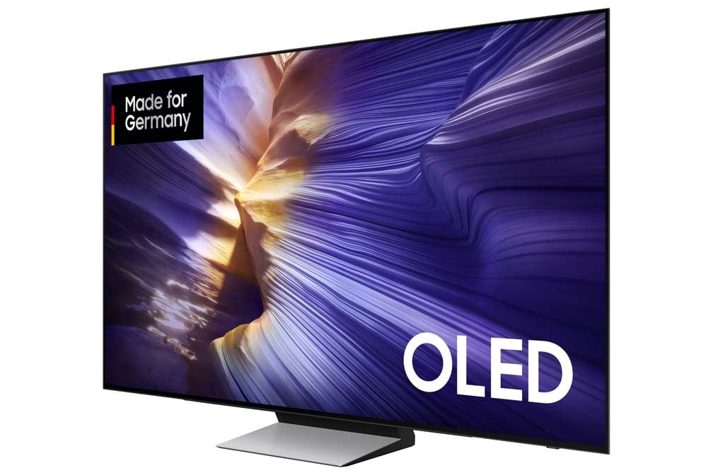 Samsung OLED 4K S90F 77 Zoll (195 cm), UHD Fernseher, NQ4 AI Gen3 Prozessor, OLED HDR+, 4K Upscaling Pro, Dolby Atmos, Gaming Hub, Motion Xcelerator 144Hz, Samsung Vision AI Smart TV 4