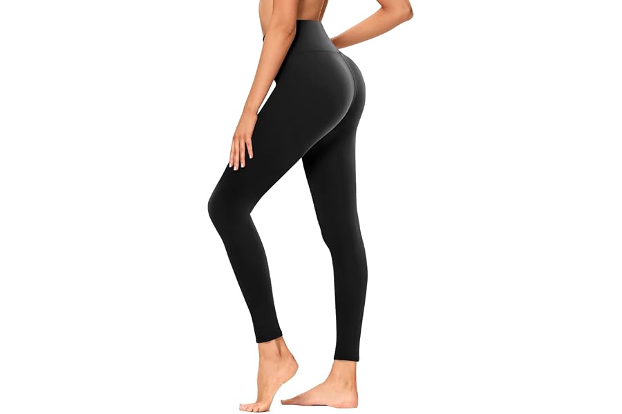 GAYHAY High Waisted Leggings with Pockets for Women - Buttery Soft Yoga Pants for Gym Workout, Athletic Running