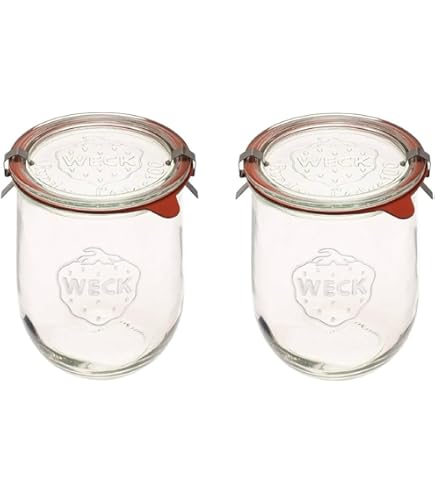 Weck Glazen Tulpenvorm #746 370 Ml  6 Stuks, Incl. Klemmen Elastiek Deksel Oe 80 Mm Inmaakpotten Dessertglazen Jampotten Jampot 58309 2113690444