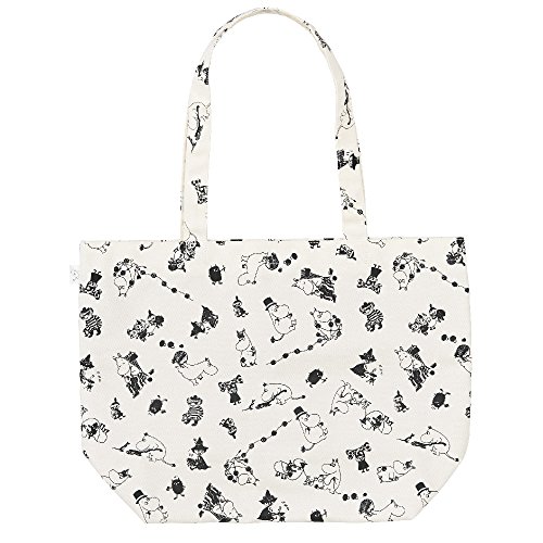 Moomin Valley Characters Cotton-twill Tote Bag 157047(Japan import)