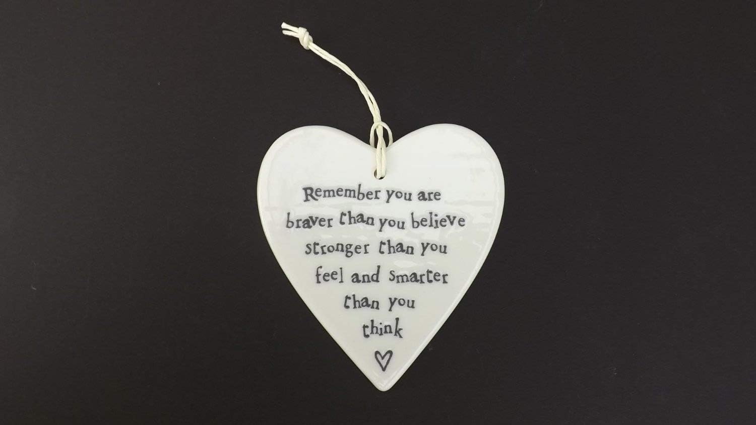 East of India Heart - Remember you are braver than you believe stronger than you feel and smarter than you think - Image 4