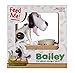 Leading Edge Novelty Mechanical Bailey Money Eating Dog Bank - White
