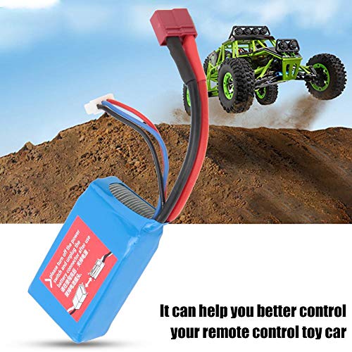 idalinya Rc Battery 7.4v 1500mah Rc Car Battery Accessory Parts Fit for Wltoys A959-B A969-B A979-B K929-B