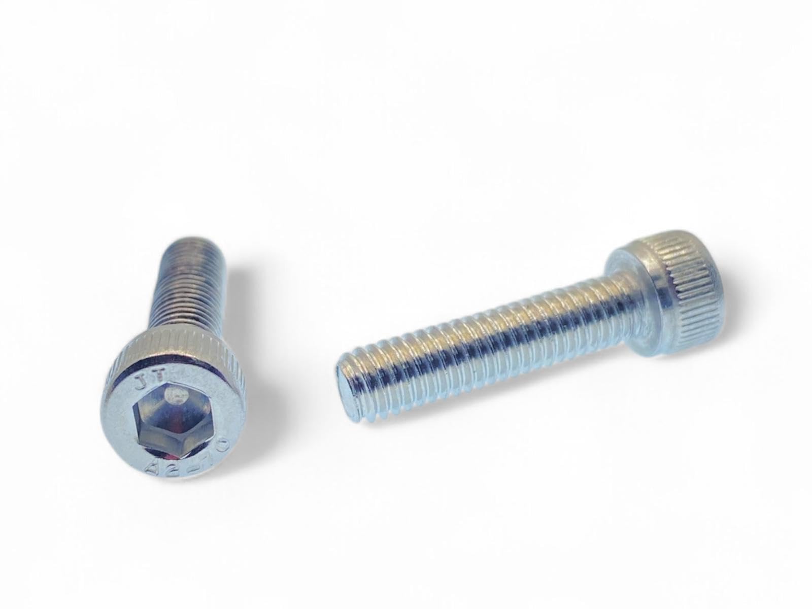 M6 x 25mm Allen Socket Head Cap Screws (20pk) - ISO 4762 A2-70 Stainless Steel Allen Hex Drive Machine Screws - Full Thread Metric Fasteners for DIY, Engineering, 3D Printing M2 M3 M4 M5 M6 M8 (20pk) — image 1