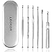Ear Pick Earwax Removal Curette, LEOKOR 6 Pcs Medical Grade Ear Hygiene Care Kits Stainless Steel Ear Cleaning Tool with Storage Box