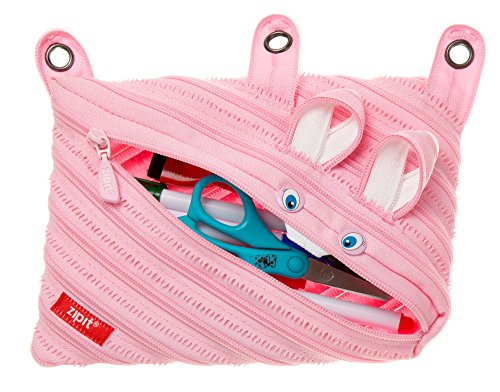 Zipit Animals 3 Ring Pouch - Bunny