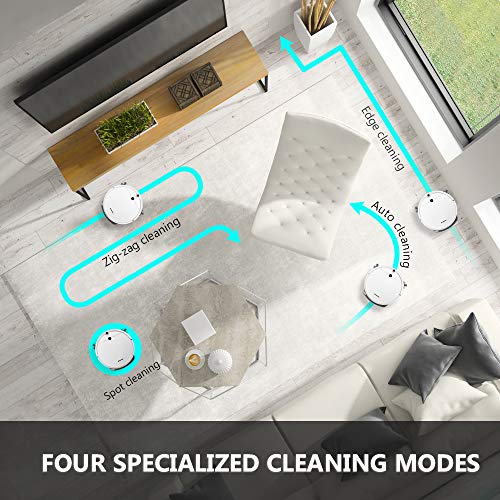 Alfawise Robot Vacuum and Mop, High Suction Robotic Vacuum Cleaner with