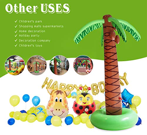 image for Idefair Water Sprinkler Toy Inflatable Palm Tree, Outdoor Water Play S