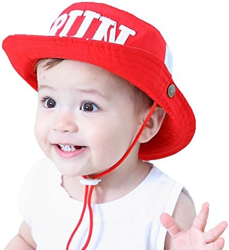 Gongzhumama Baby Boy's Sun Protection Beach Bucket hat UPF 50+