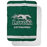 Loyola University Maryland Primary Logo Stripes