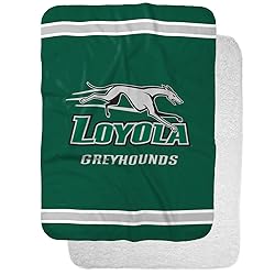 Loyola University Maryland Primary Logo Stripes