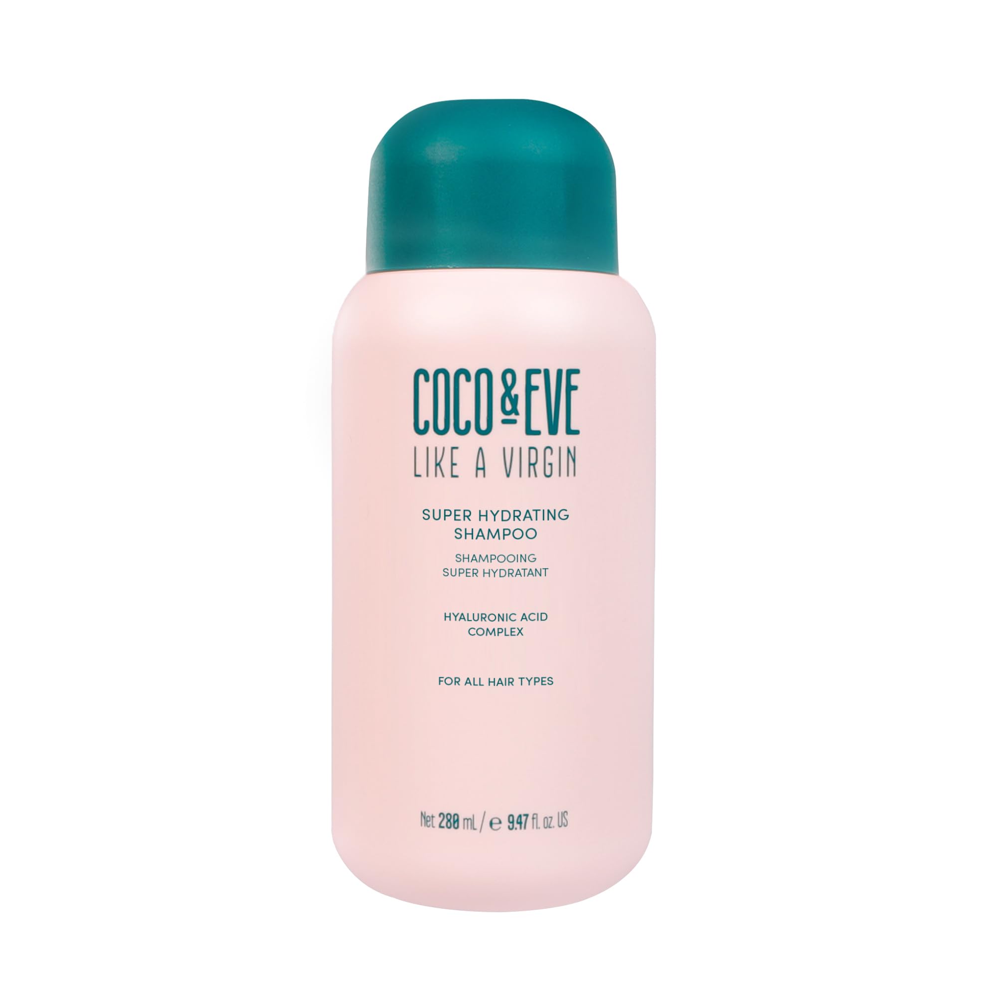 Coco & Eve Like A Virgin Super Hydrating Shampoo. Sulfate free with Argan Oil & Coconut for Dry, Damaged, Color Treated, Frizzy hair