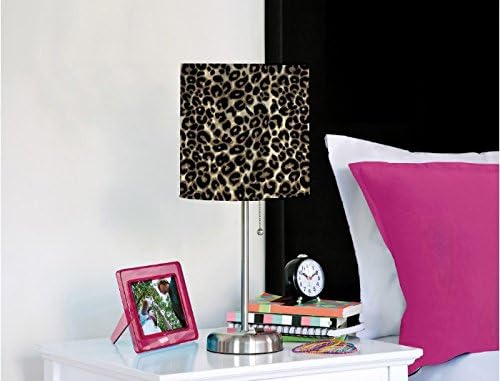 Rock Your Room Animal Print Metal Table Lamp, Cheetah