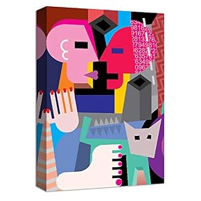Abstract Character Pictures Home Wall for Bedroom Living...