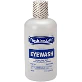 PhysiciansCare Eye Wash Solution, Sterile Isotonic Buffered Solution for Flushing &amp; Irrigating Eyes, 32-oz Bottle
