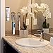 Bathroom Wall Mounted Holder For Your Toothpaste, Sgokuno Toothbrush And Electric Tooth Brush Head – Self-Adhesive Stainless Steel Mount Stand With Minimalist Design – Space Saving & Hygienic Solution