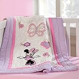 Disney Minnie Mouse Heirloom Collection Quilt / Baby Blanket for Baby