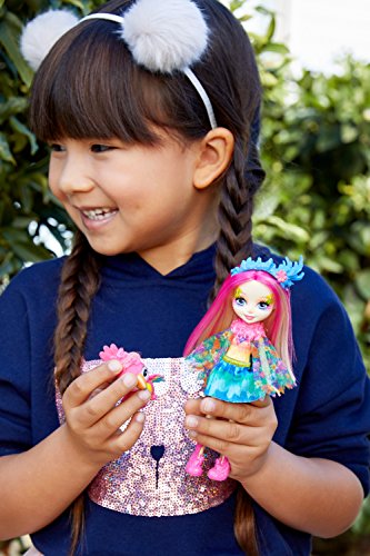 Enchantimals Peeki Parrot Doll & Sheeny