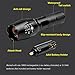 Sunperlon LED Portable flshlight Zoomable Tactical Flashlight ,Rechargeable 18650 Battery and Charger Included ,Adjustable Focus,Super Bright 900 Lumens Torch For Hiking, Camping, Emergency