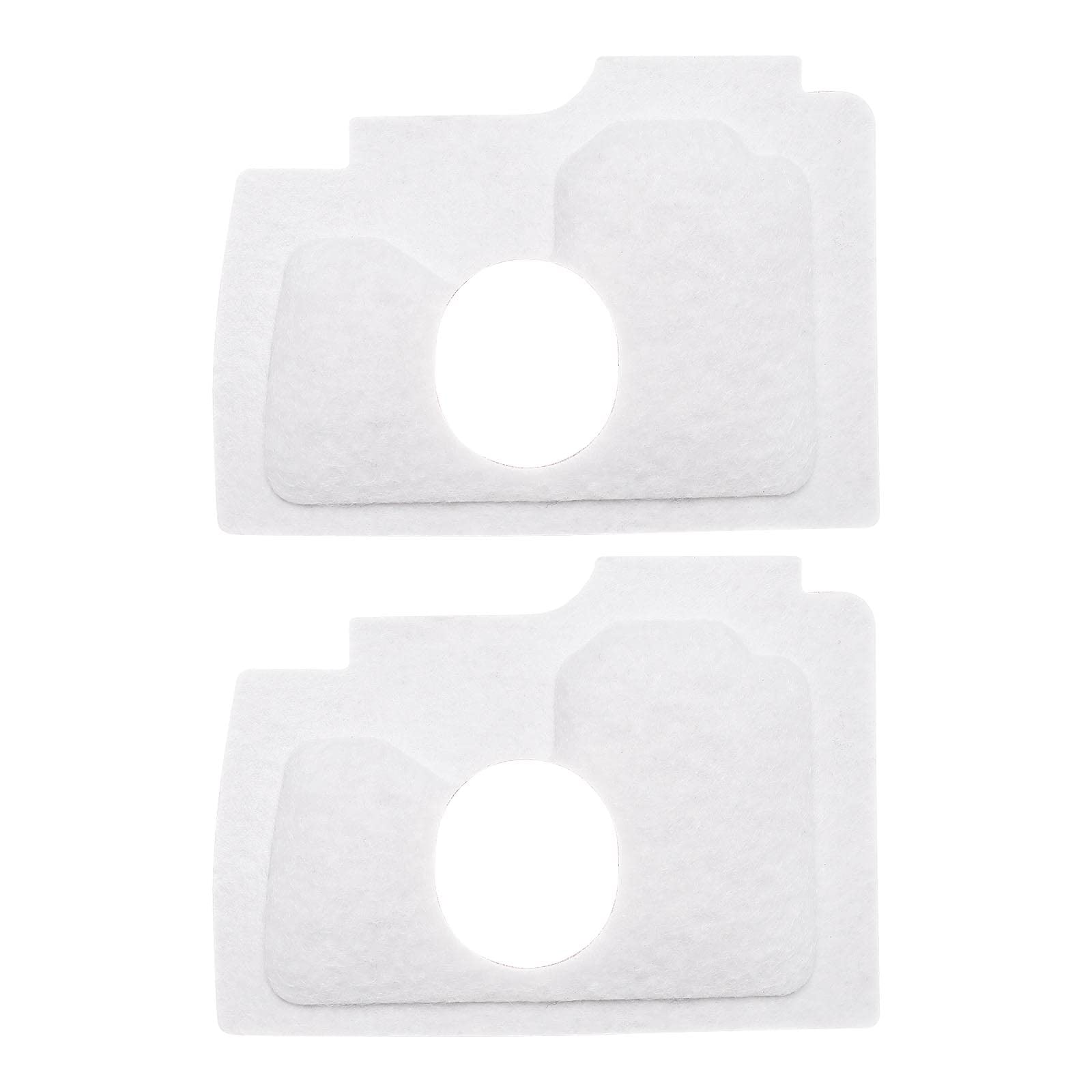 OTOTEC 2Pcs Air Filter Replacement Compatible with Stihl MS170 MS180 017 018 Lawn Mower Filter Pads Double-layer Cotton Air Filters 90x65mm White