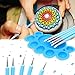 Mandala Dotting Tools, Angela&Alex Mandala Painting Tool Kits Brushes Paint Tray for Painting Rocks Coloring Drawing and Drafting Art Supplies