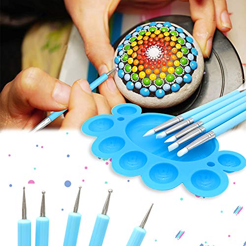 Mandala Dotting Tools, Angela&Alex 31 Pcs Mandala Stencil Mandala