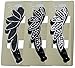 Set of 3 Banana Clips with Sparkling Stones HM86420-0065-3