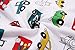 Baby Boys Footed Pajama - 100% Cotton Zip Front Little Cars Sleeper 12M - by Marque