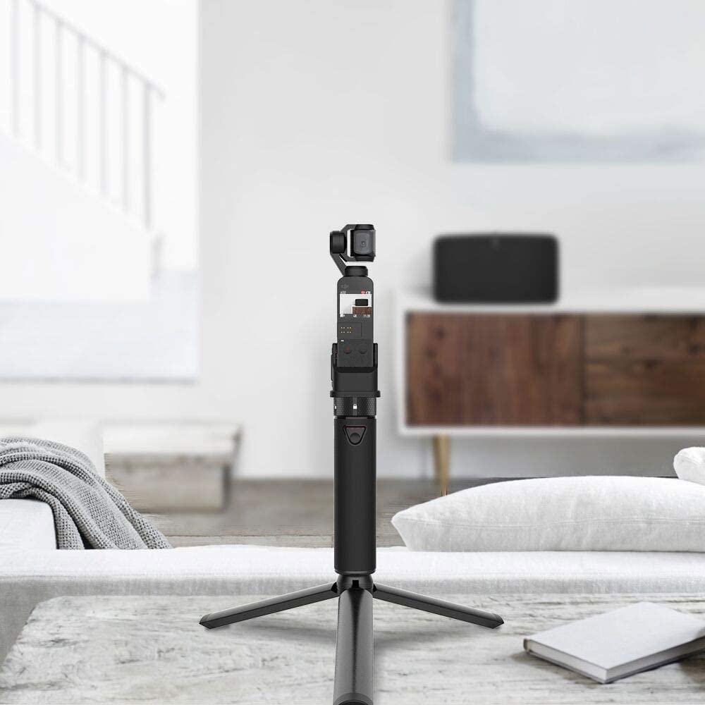 Smatree Extension Rod Power Stick, 5000mAh Portable Osmo Pocket 2 Power Bank with Tripod Compatible with DJI Osmo Pocket 2 & DJI Osmo Pocket 1(Not fit with Pocket 3!)