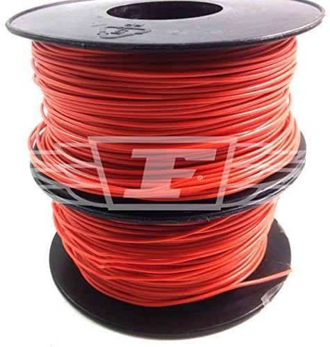 ORANGE 5 METERS, SOLID CORE HOOKUP WIRE 1/0.6mm² 22AWG BREADBOARD JUMPERS