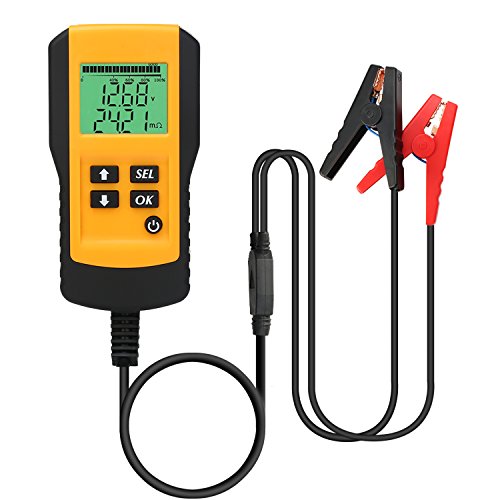 SUNER POWER Digital 12V Car Battery Tester Automotive Battery Load Tester and Analyzer of
