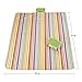 WETONG Extra Large Outdoor Waterproof Foldable Picnic Blanket Tote for Family Concerts, Hiking,Beach,Party,Camping on Grass Sandproof Water-Resistant Handy Picnic Mat Tote 80